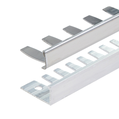Aluminiumchroom vierkant box sectie tegel trim voor 6063 aluminium legering structuur profiel