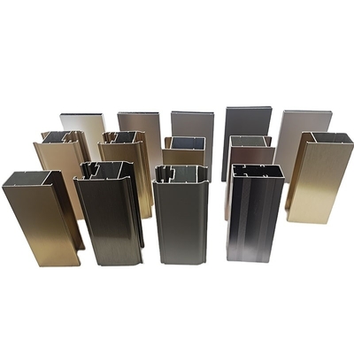 Legaat T3-T8 Temperatuur Persoonlijk 6063 6061 aluminium frame extrusie profiel voor ramen