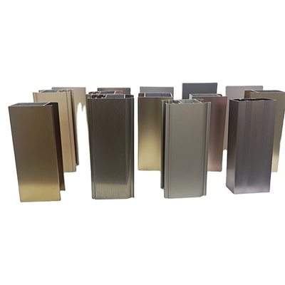 Legaat T3-T8 Temperatuur Persoonlijk 6063 6061 aluminium frame extrusie profiel voor ramen