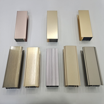 Legaat T3-T8 Temperatuur Persoonlijk 6063 6061 aluminium frame extrusie profiel voor ramen