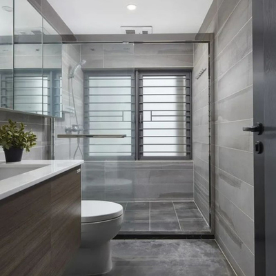 U-vorm extrusie aluminium C-kanaal spoorprofielen aangepast polijsten voor douche kamer