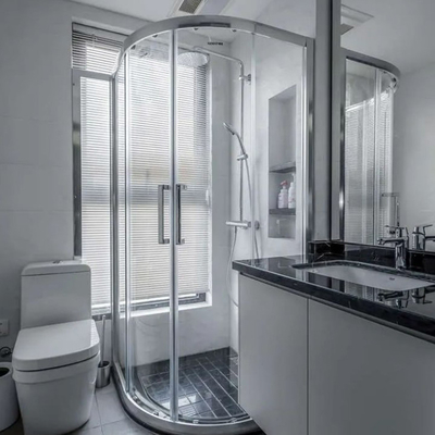U-vorm extrusie aluminium C-kanaal spoorprofielen aangepast polijsten voor douche kamer