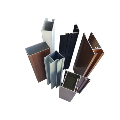 6063-T5 Aluminium Frame's Best Grade 6000 Series Anodizing Silver Profiles voor ramen