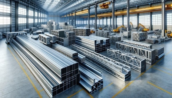 Sterkte Aluminiumprofielen voor geavanceerde structurele techniek Tolerantie 0,5% Gevel