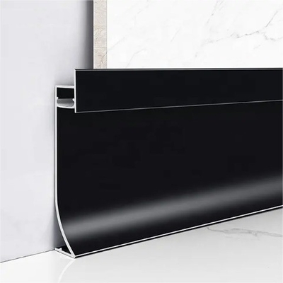 Moderne appartementen Zwarte aluminium rokprofielen met led lichten GB5237-2008 standaard