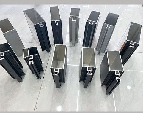 Gepersonaliseerde geanodiseerde aluminium schuifvensterprofielen Extrusie GB5237.1-2008 Standard
