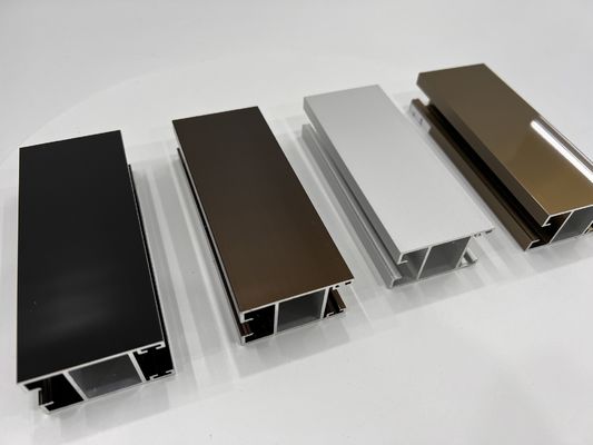 Gepersonaliseerde geanodiseerde aluminium schuifvensterprofielen Extrusie GB5237.1-2008 Standard