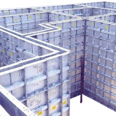 SHENGXIN 6063-T5 Aluminiumframe Aluminiumplaatvorm voor tuinbetonvorm
