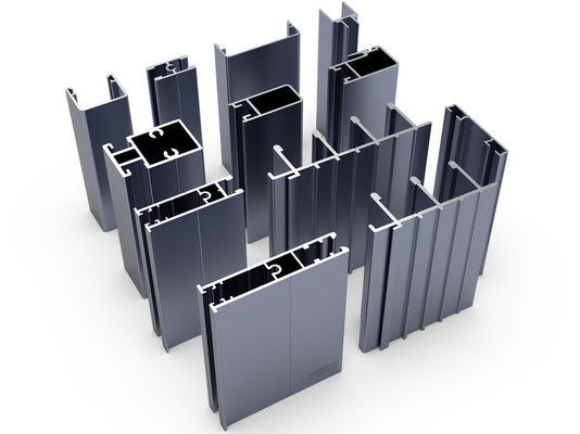 Anodiserende aluminiumprofielen Frame met perforatie boor Precision Cutting CNC-proces