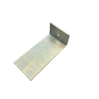 Customized OEM Aluminium Extrusions Profiles Zilveren anodiserende hoekbalk L-vormprofiel