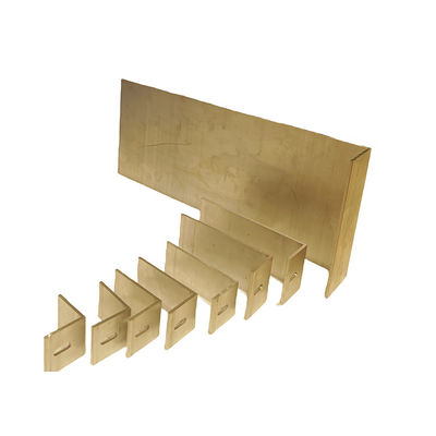 Customized OEM Aluminium Extrusions Profiles Zilveren anodiserende hoekbalk L-vormprofiel