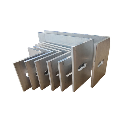 Persoonlijke aluminium L-hoekprofiel voor deursteunbeugels in de bouwindustrie