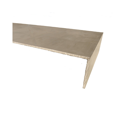 6000-serie Klasse 40x40x4 mm Gelijke zijde Aluminium legering Profiel Driehoekige randband