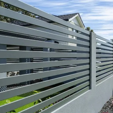 Tuin hek Modclassic Design Style Aluminium Metalen hekken Panelen met accessoires