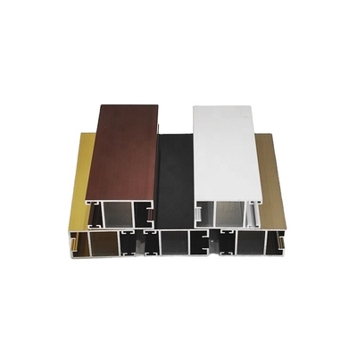 Gepersonaliseerde kleuren zandgeblazen geanodiseerd aluminiumprofiel voor Zuid-Amerika schuifdeuren