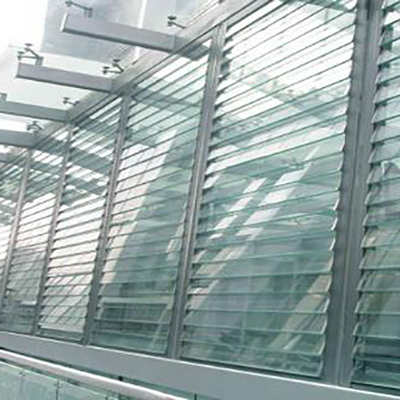 Alloy Customized Windows Impact Resistant Aluminium Jalousie voor de klant vereiste