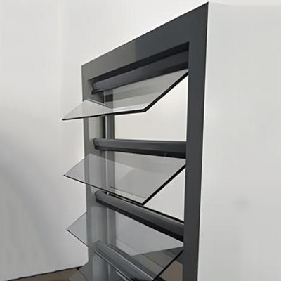 Alloy Customized Windows Impact Resistant Aluminium Jalousie voor de klant vereiste
