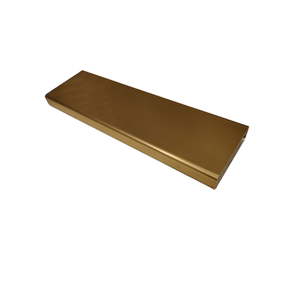 Anodiserend afwerking Custom 6061 6082 6063 Gouden geëxtrudeerd aluminium profiel voor ramen