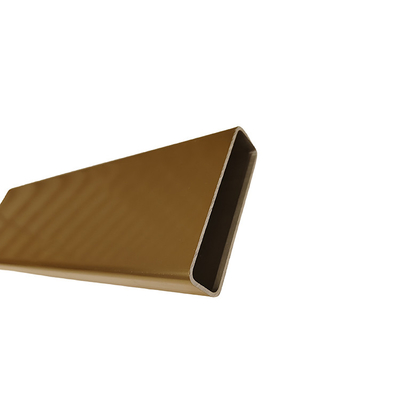 Anodiserend afwerking Custom 6061 6082 6063 Gouden geëxtrudeerd aluminium profiel voor ramen