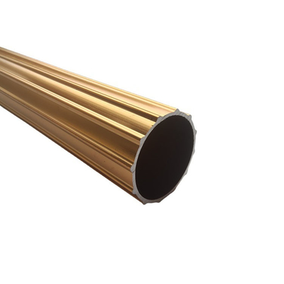 6063 T5 Aluminium geextrudeerde profielen Ronde buis in verschillende soorten