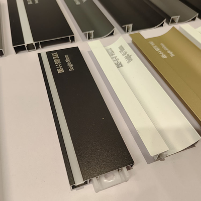 Custom 6063 T5 aluminium tegel trim profiel voor moderne decoratieve keramische rand hoek