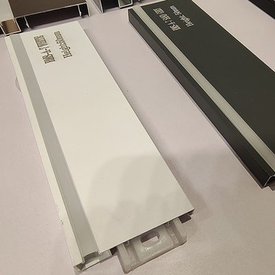 Custom 6063 T5 aluminium tegel trim profiel voor moderne decoratieve keramische rand hoek