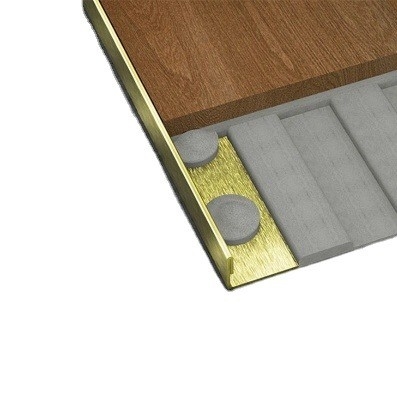 Custom 6063 T5 aluminium tegel trim profiel voor moderne decoratieve keramische rand hoek