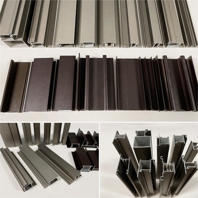 Persoonlijk gemaakte aluminium-extrudeerde koelprofiel voor schuifvensters en -deuren in Foshan