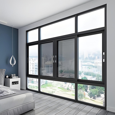 Aluminium vensterprofiel vervaardiging met GB5237-2008 standaard en 0,8 mm-2,0 mm dikte