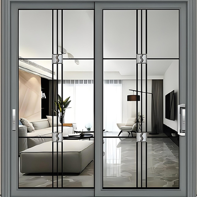 Aluminium vensterprofiel vervaardiging met GB5237-2008 standaard en 0,8 mm-2,0 mm dikte