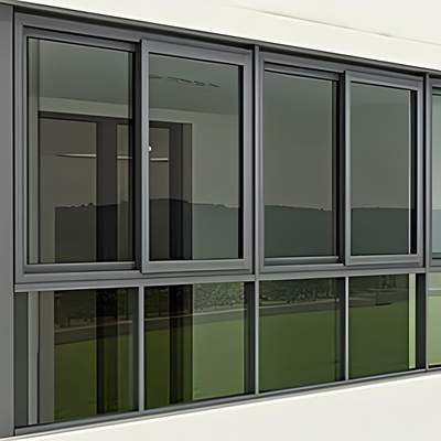 Aluminium vensterprofiel vervaardiging met GB5237-2008 standaard en 0,8 mm-2,0 mm dikte