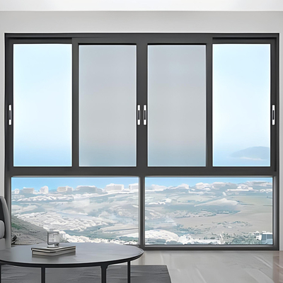 Aluminium vensterprofiel vervaardiging met GB5237-2008 standaard en 0,8 mm-2,0 mm dikte