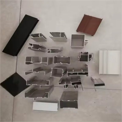 6063 6061 Aluminiumlegering Nepal Aluminium extrusie T-profiel voor op maat gemaakte ontwerpen
