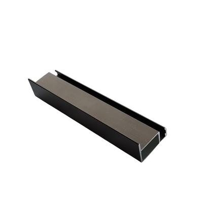 Poedercoating 6063 T5 Aluminium vensterdeurprofielen binnen aangepast aluminiumprofiel