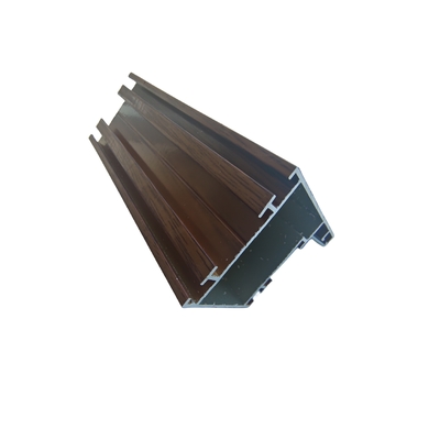 Aluminium legeringsframe Gouden aangepaste extrusieprofielen voor 6000-serie vensterprofiel