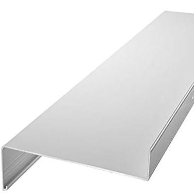 1.4 mm dikte geanodiseerd Custom Aluminium Extrusion Windowsill met moderne design stijl