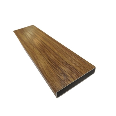Houten graan aluminium 3D profiel voor schuifdeuren en ramen aangepaste opties
