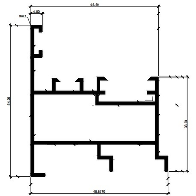 6063 6061 Profielen van aluminiumlegering voor ramen en deuren in Guatemala