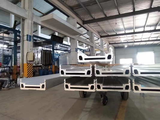 0.8 mm-2.0 mm Dikte Aluminium extrusie voor deuren en frame systeem Voldoen aan GB-standaard