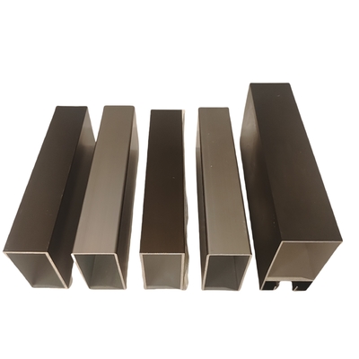 6063 T5 Aluminium geextrudeerd profiel voor ramen en deuren Custom Aluminium raam