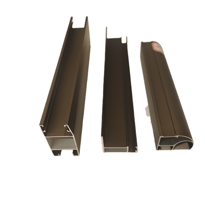 Custom Power Coating 6063 T5 Door en Window Aluminium secties Profielen 5.8-6.0M Lengte