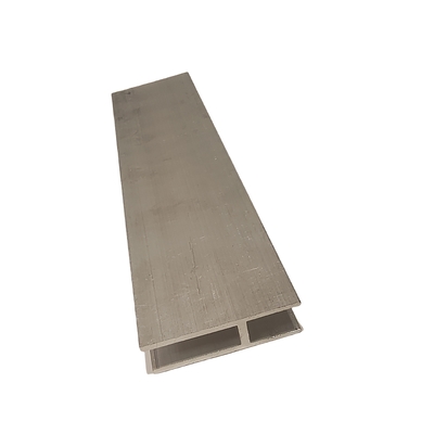 Profielen van aluminium met extrudering op maat, diep bewerkt, voor vierkante buizen en deurframe