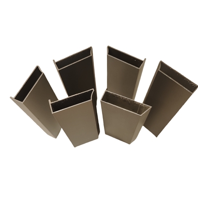 Decoiling Processing Service Custom Extruded Aluminium Profile met geanodiseerd oppervlak