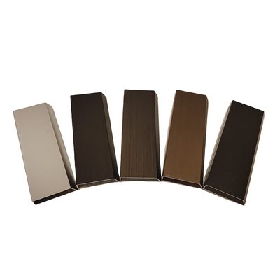 Decoiling Processing Service Custom Extruded Aluminium Profile met geanodiseerd oppervlak