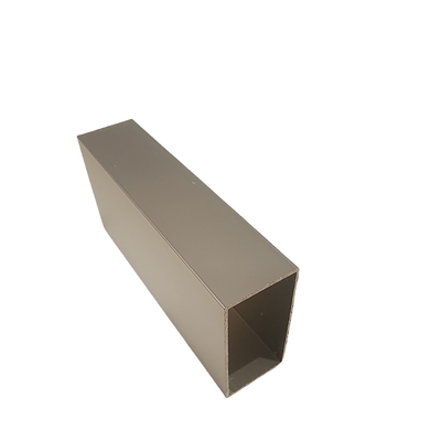 Decoiling Processing Service Custom Extruded Aluminium Profile met geanodiseerd oppervlak