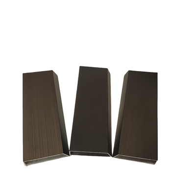 Decoiling Processing Service Custom Extruded Aluminium Profile met geanodiseerd oppervlak