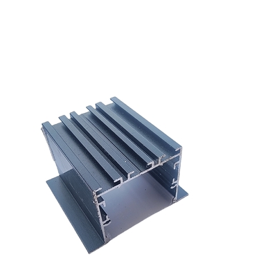 Punching Drilling CNC Custom Aluminium Extrusion voor LED profielen Voldoen aan GB-standaard