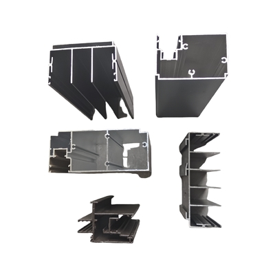 6061 6063 Geanodiseerde architectuur Aluminiumprofielen Custom Aluminium extrusieprofielen