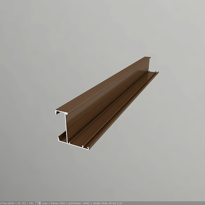 GB5237-2008 Standaard zilveren geanodiseerd aluminiumprofiel voor appartementenbouw