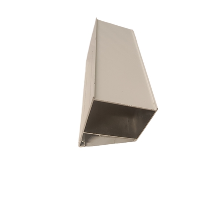 GB-standaard zilveren geanodiseerd aluminiumprofiel voor op maat gemaakte met poeder gecoate houten korrelvensters